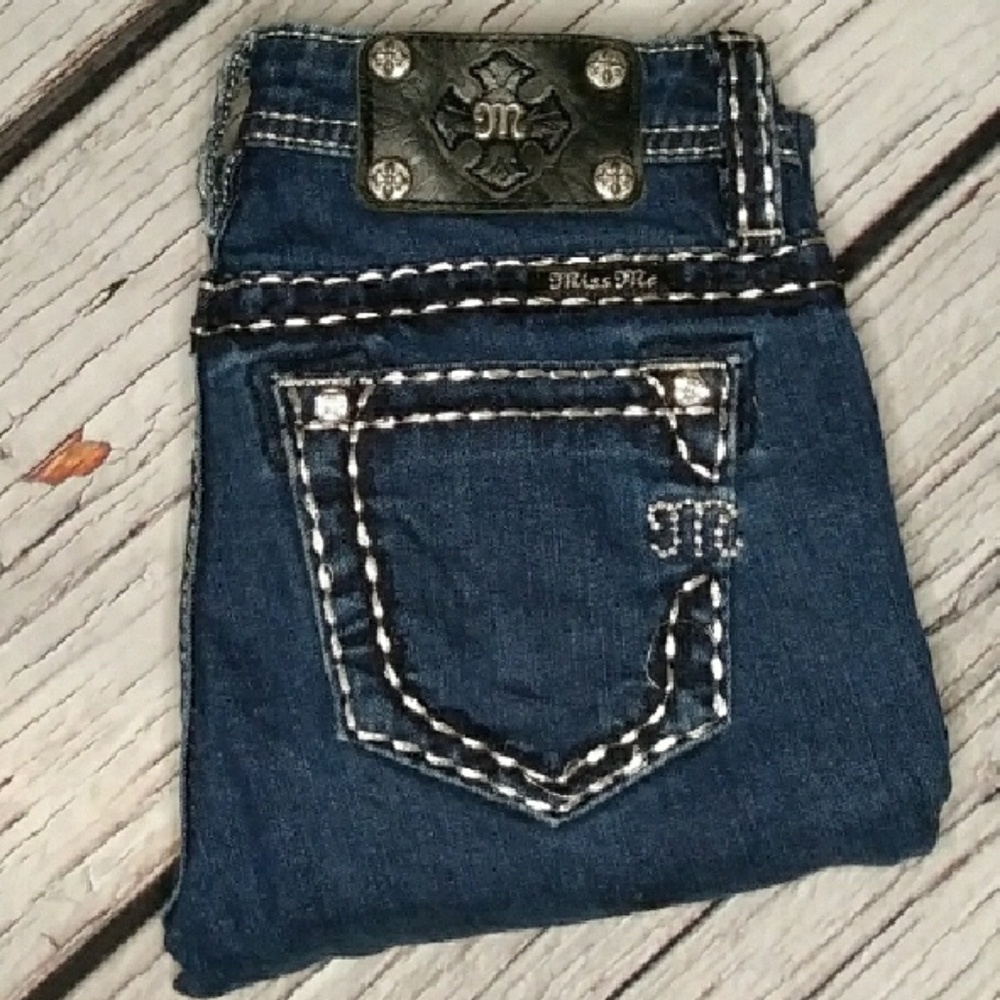 🔥Miss Me Skinny Jeans Size 14 Girls🔥 - Picture 1 of 8
